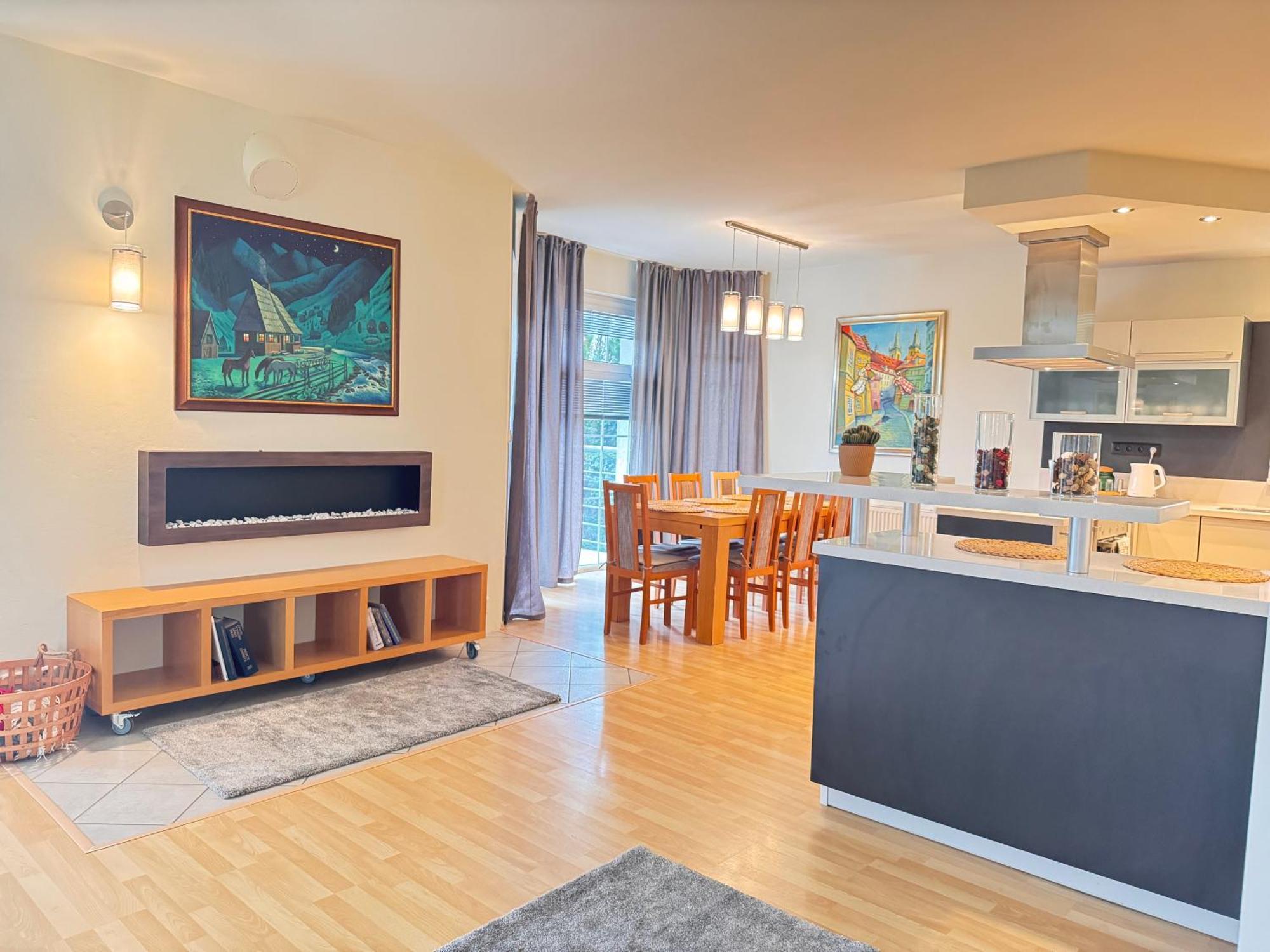 Diamondvilla, 4 Bedroom Apartment, Garden & Spa Prag Dış mekan fotoğraf